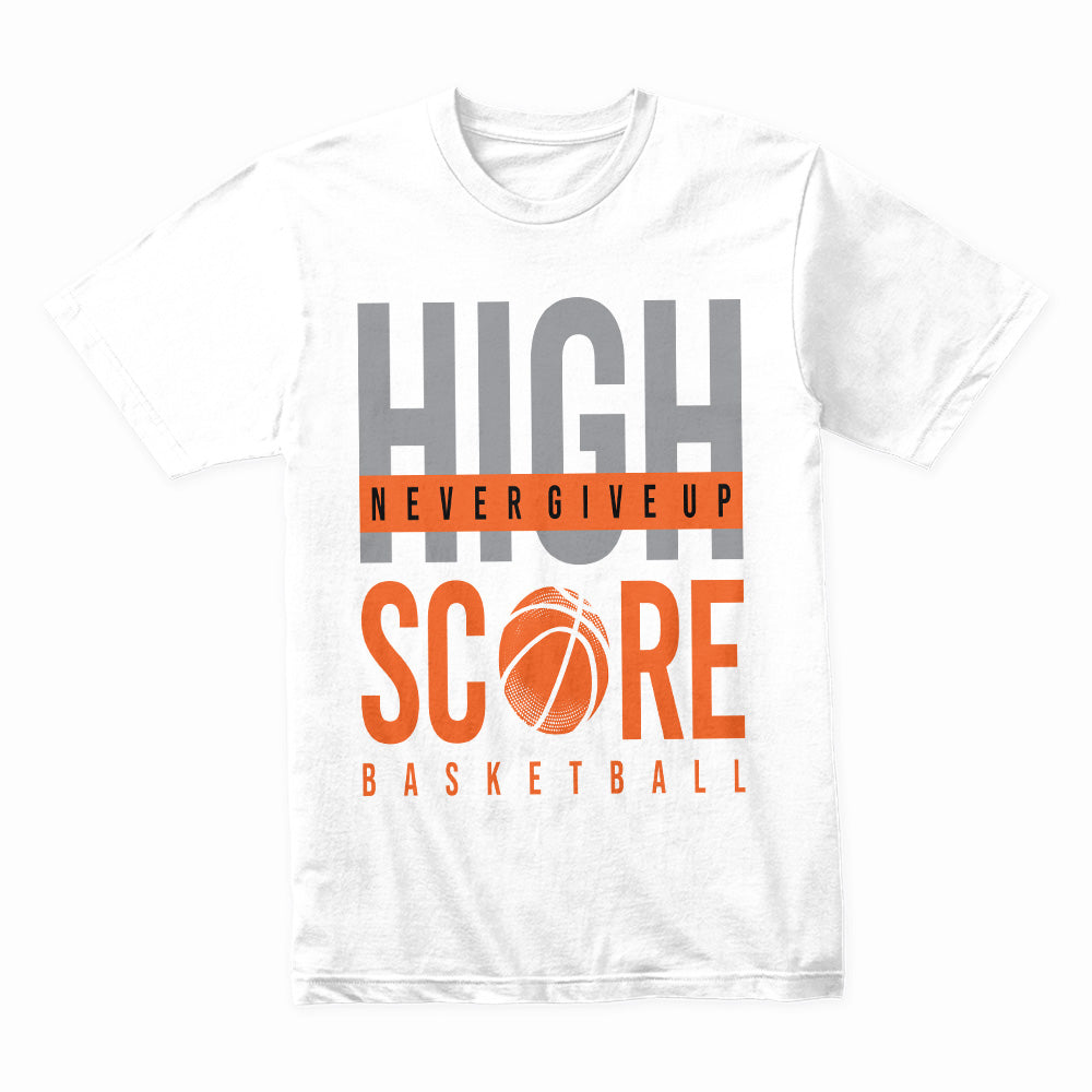 Relentless Drive: High Score Basketball Tee