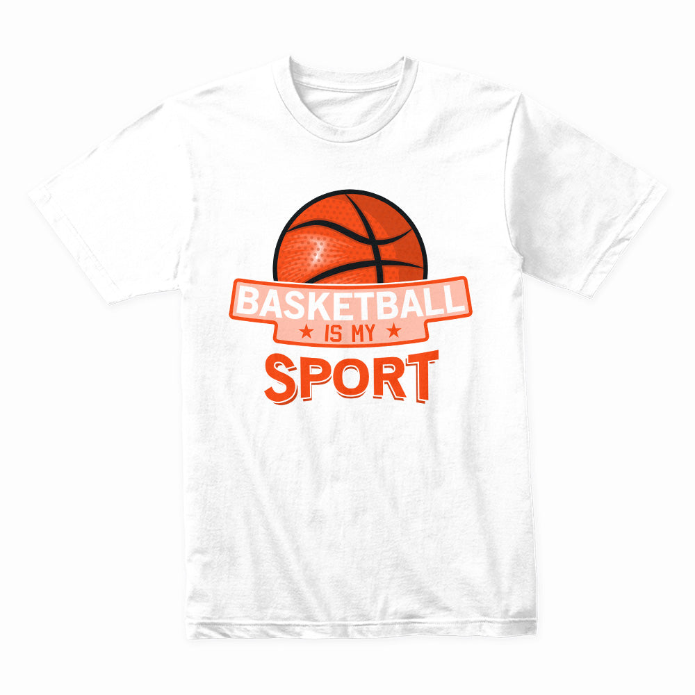 Swish Passion: Basketball Is My Sport Tee
