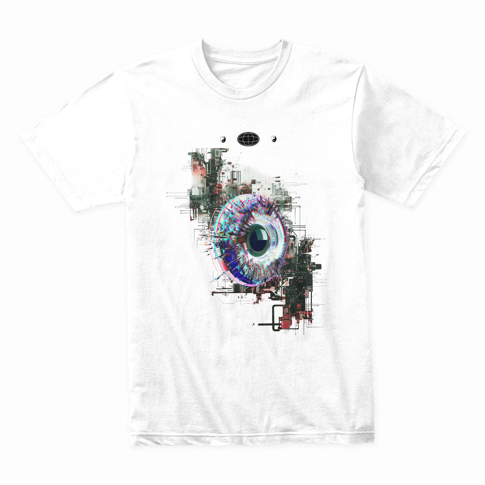 Surveillance Glitch: Eye Looking MMXXIV Tee