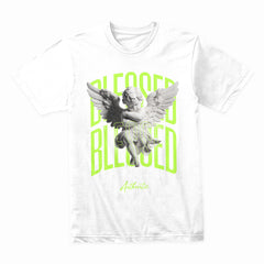 Neon Serenity: Blessed Angel Tee