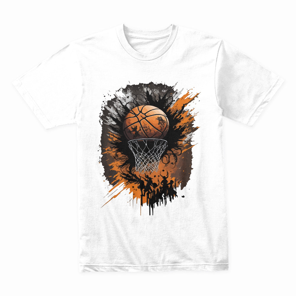 Hoop Inferno: Slam Dunk Streetball Tee
