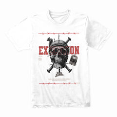 Deadly Verdict: Execution Skull Streetwear Tee