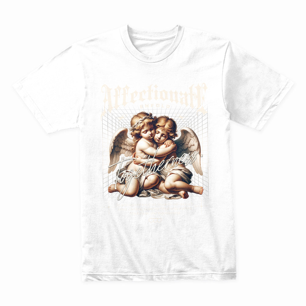 Affectionate Enfold: Togetherness Angels Tee