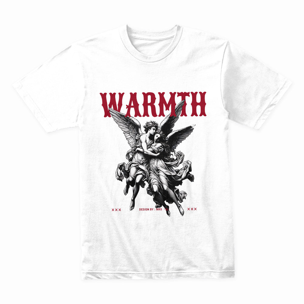 Divine Warmth: Angelic Embrace Graphic Tee