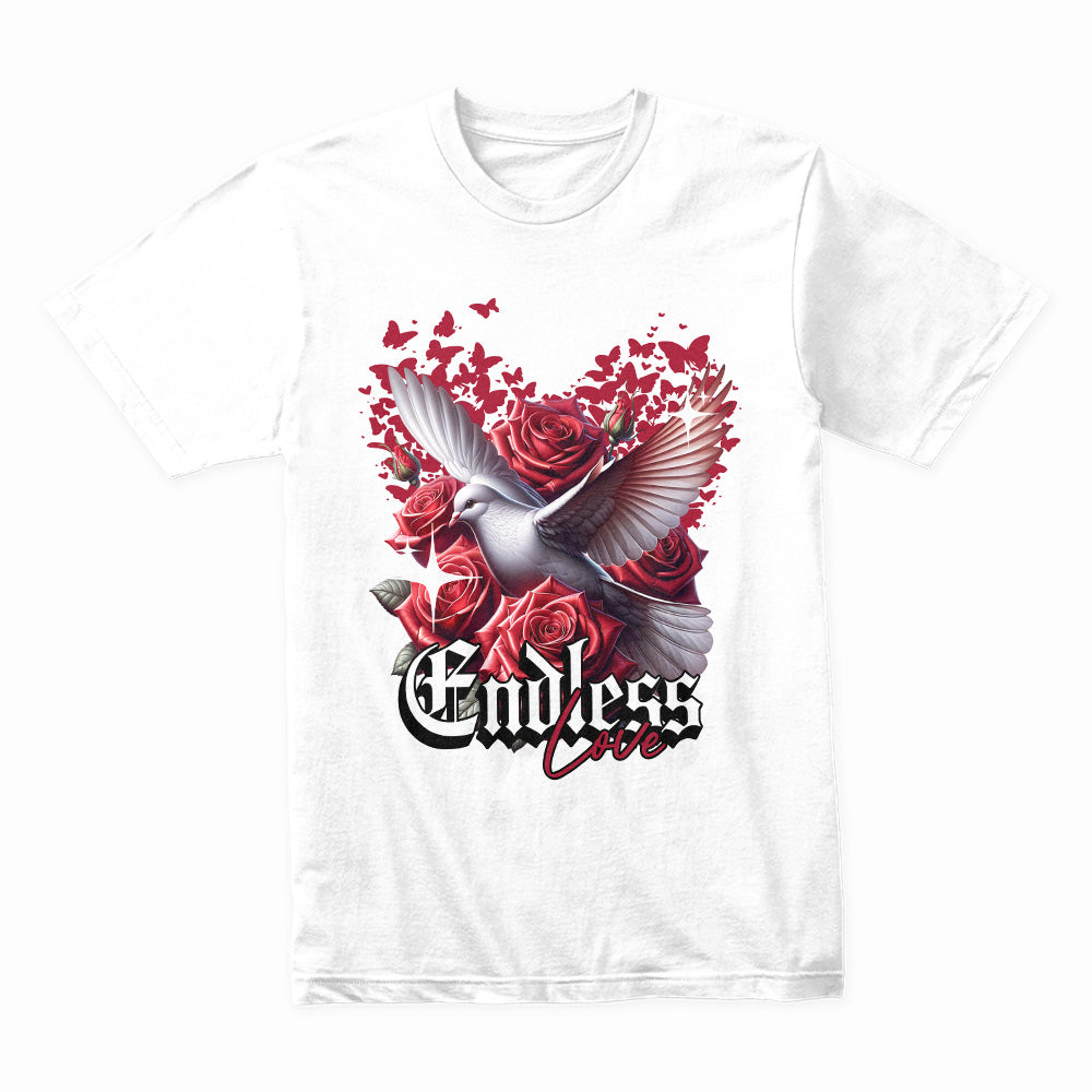 Timeless Devotion: Endless Love Dove Tee