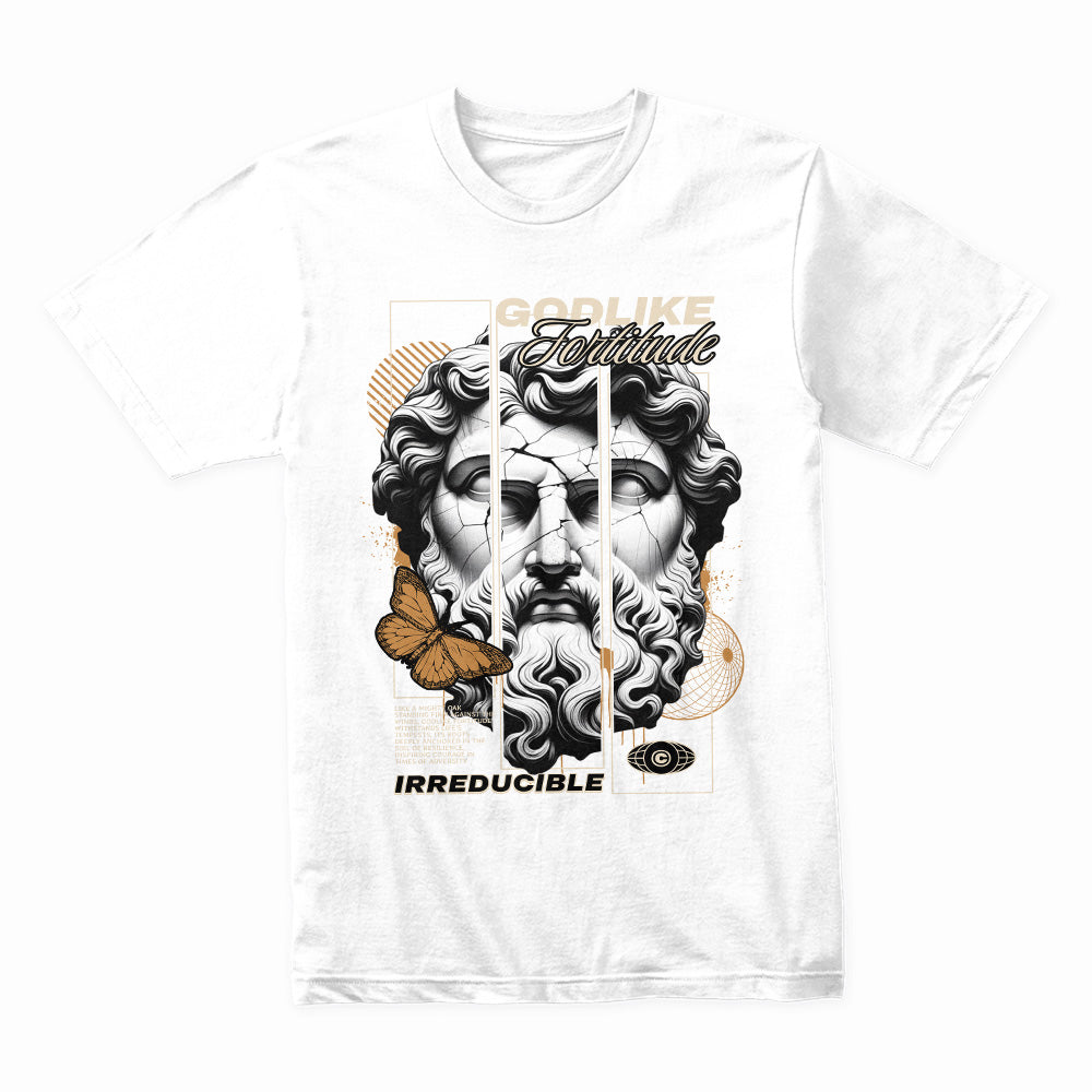 Eternal Resolve: Godlike Fortitude Irreducible Tee