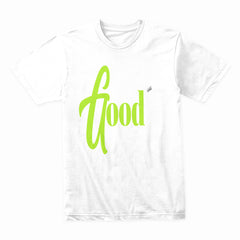 Radiant Mindset: Good Vibes Typography Tee