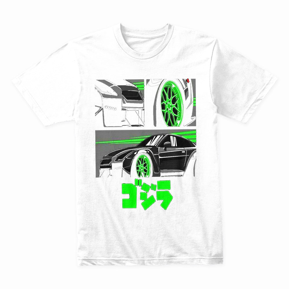 Godzilla GT-R Neon Drift Tee