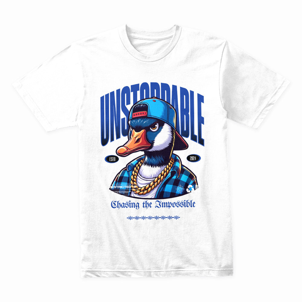Unstoppable Hustle Duck Tee