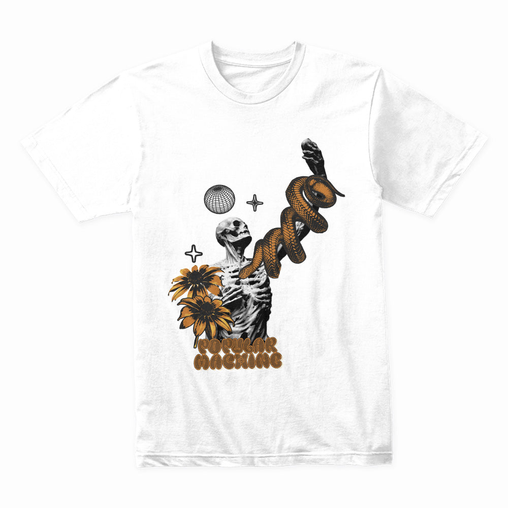 Eternal Groove: Skeleton & Serpent Retro Tee