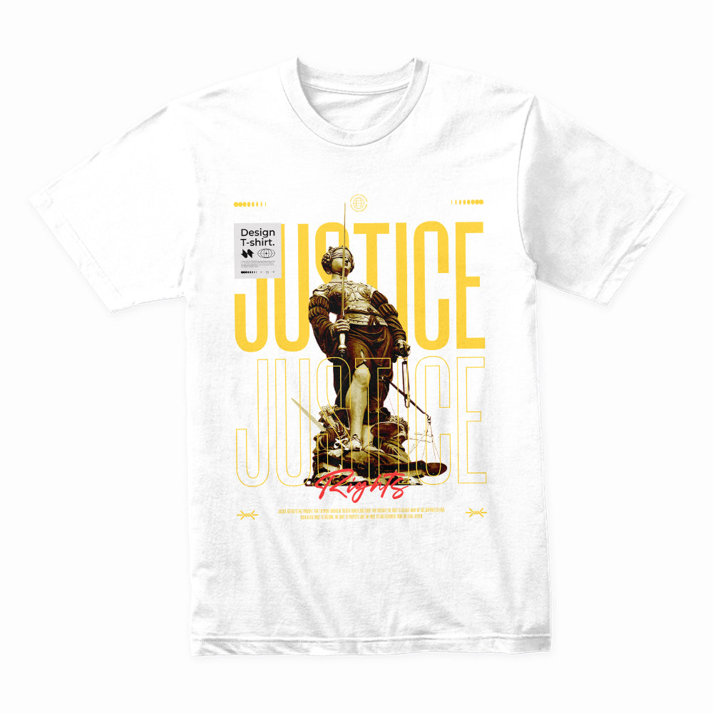 Golden Verdict: Justice & Rights Tee