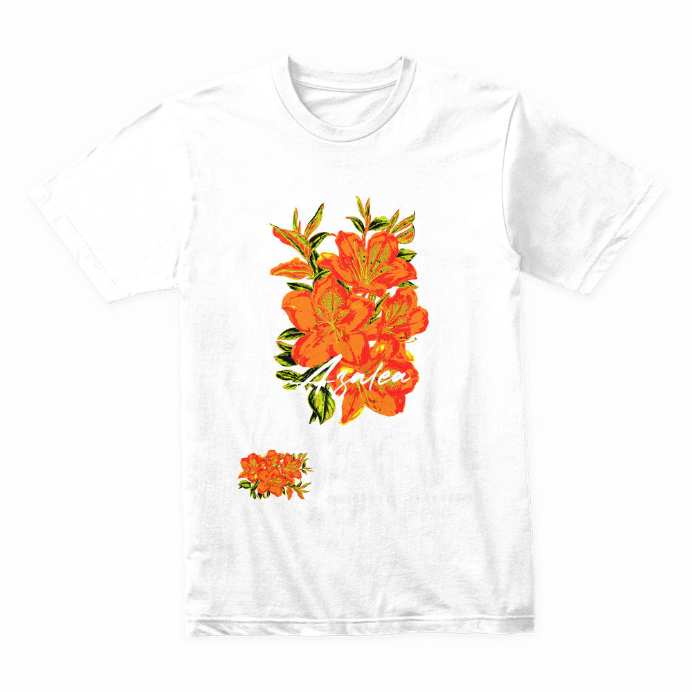 Urban Bloom: Azalea Barcode Tee