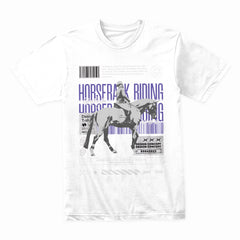 Equestrian Pulse: Horseback Riding Lifestyle Tee