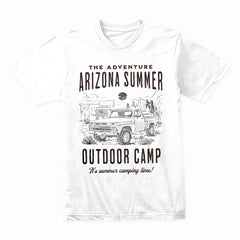 Arizona Summer Adventure: Outdoor Camp Vintage Tee