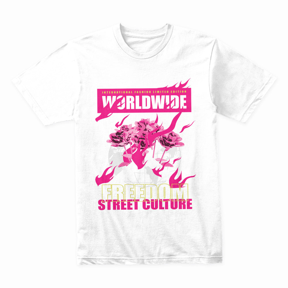 Worldwide Freedom: Street Culture Bloom Tee