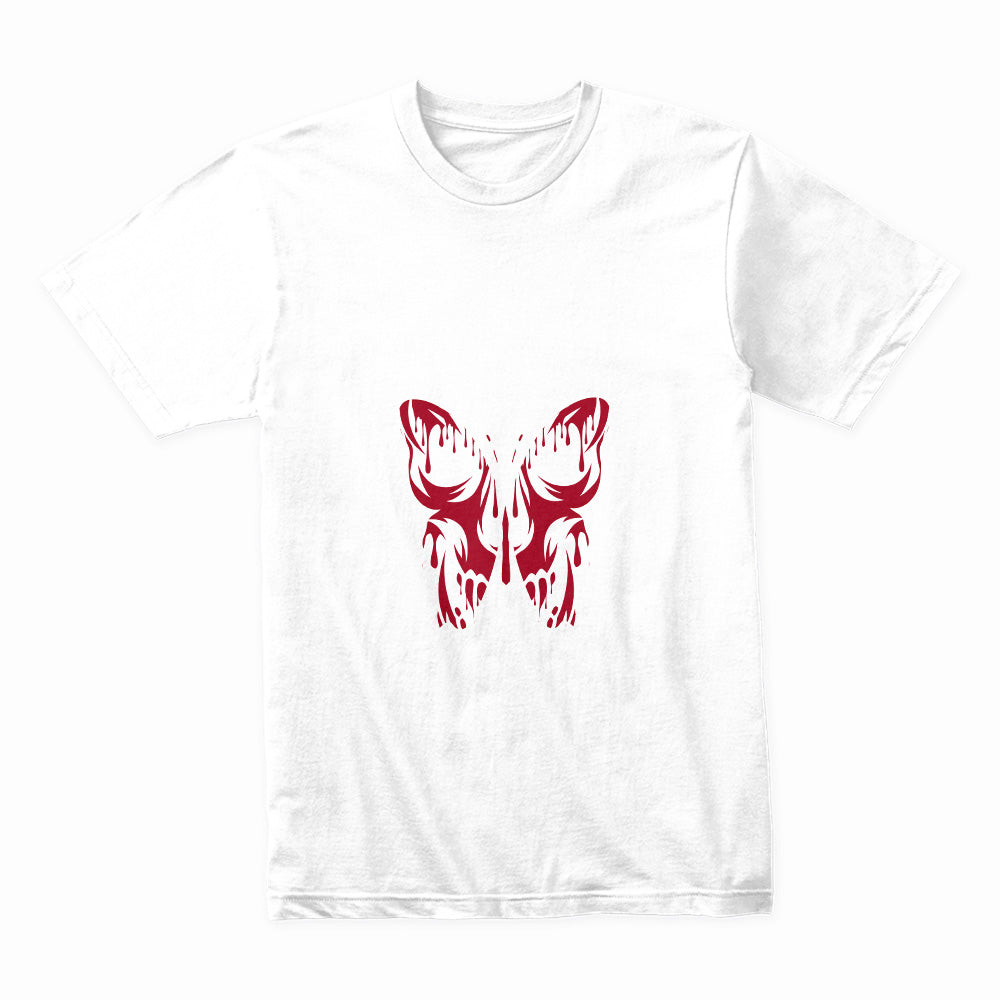 Dark Metamorph: Gothic Butterfly Streetwear Tee