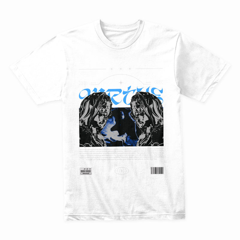 Virtue Mirror - Abstract Spiritual Streetwear Tee