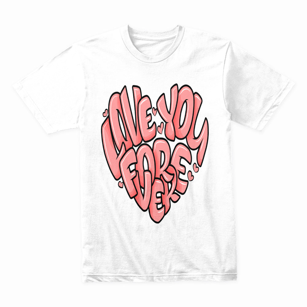Forever Love: Heartbeat Lettering Tee