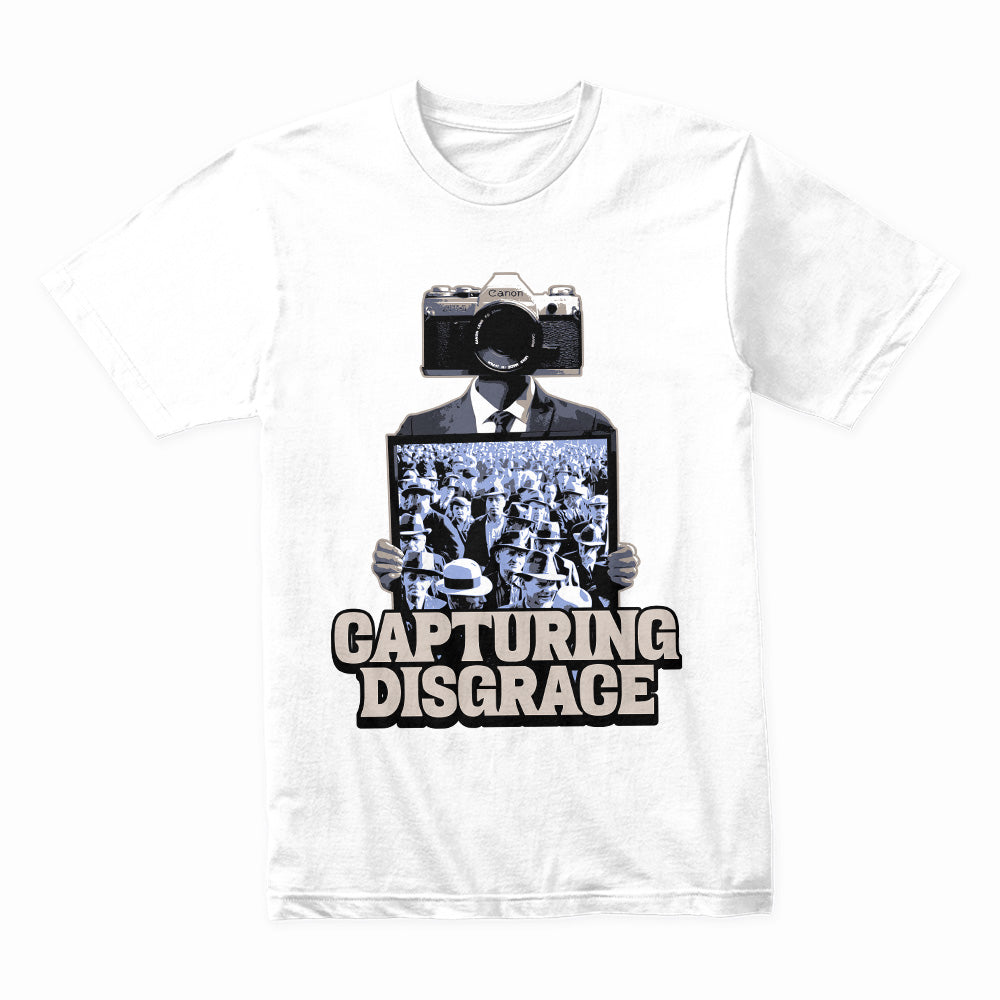 Lens of Shame: Capturing Disgrace Tee