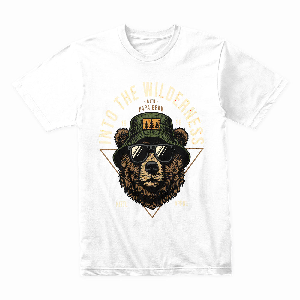 Papa Bear: Into the Wilderness Explorer Tee