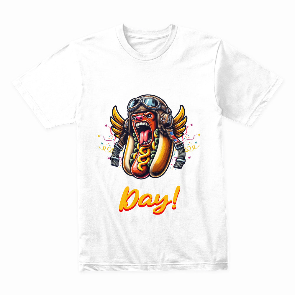 Epic Frank: Happy Hot Dog Day Celebration Tee