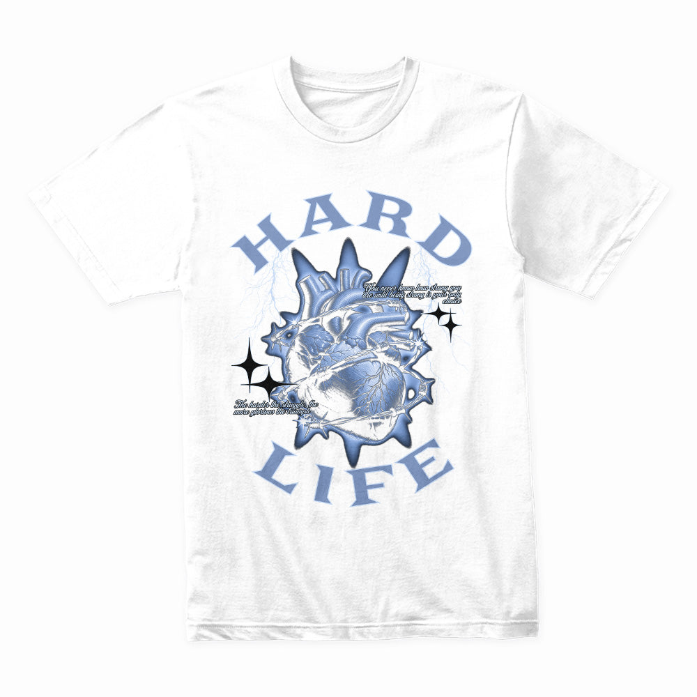 Iron Heart: Hard Life Survival Tee