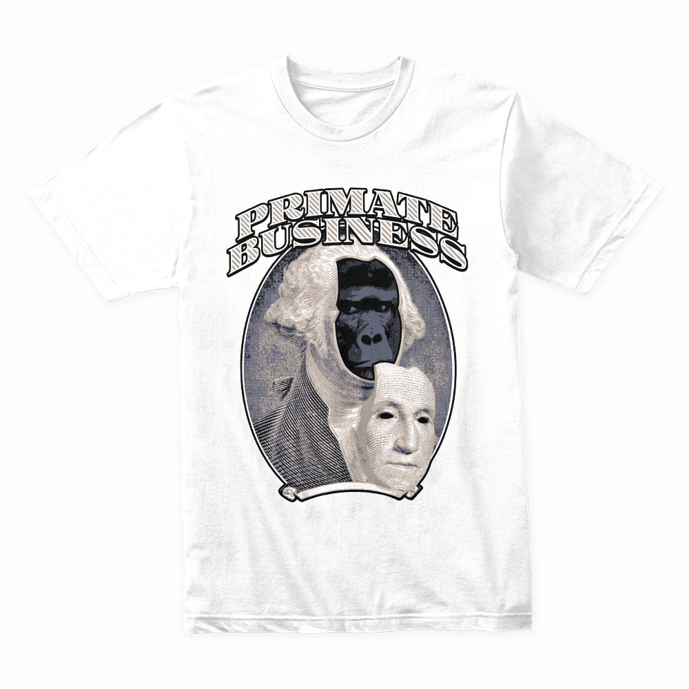 Primate Business: The Ape Behind the Mask Tee