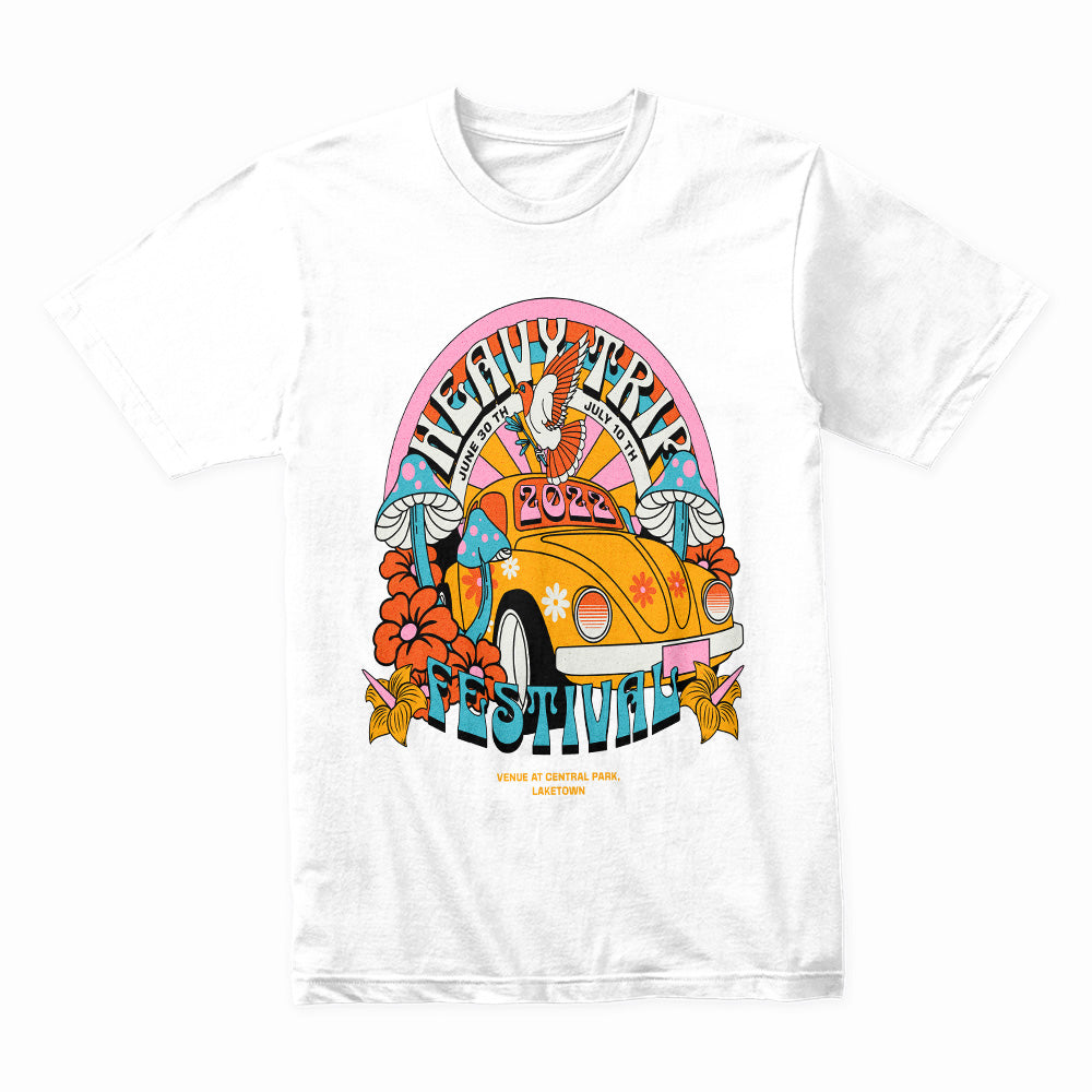 Groovy Odyssey: Heavy Trip Festival Tee