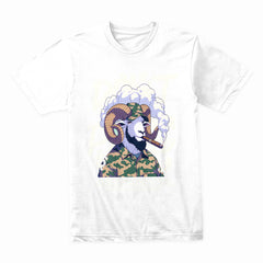 Smoke King: Don’t Panic Goat Tee