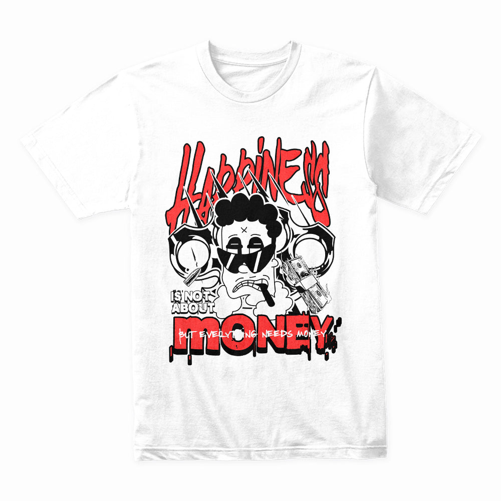 Street Cash “Happiness vs. Money” Tee