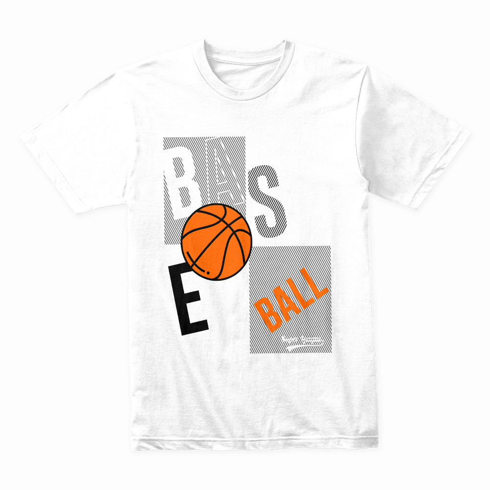 Hoop Hustle: Retro Graphic Basketball Tee