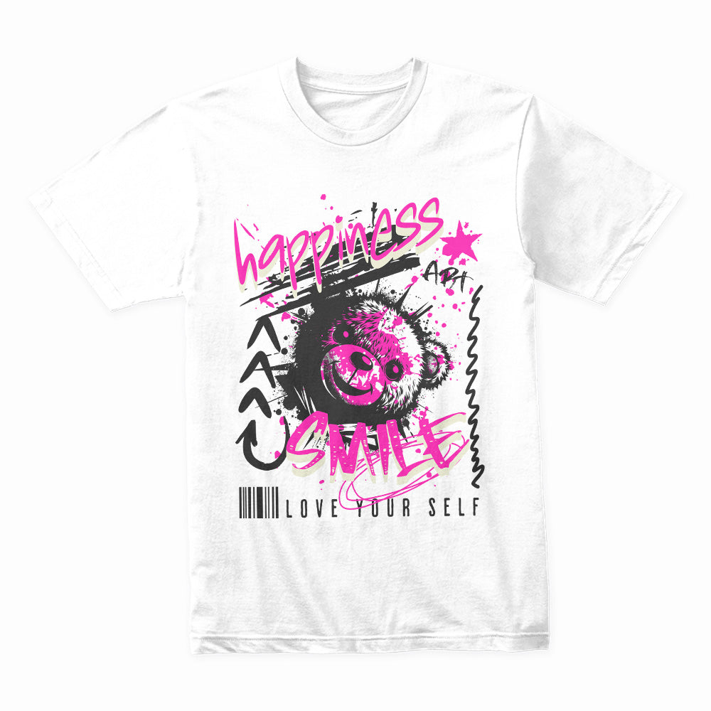 Electric Smile: Neon Happiness Street Tee