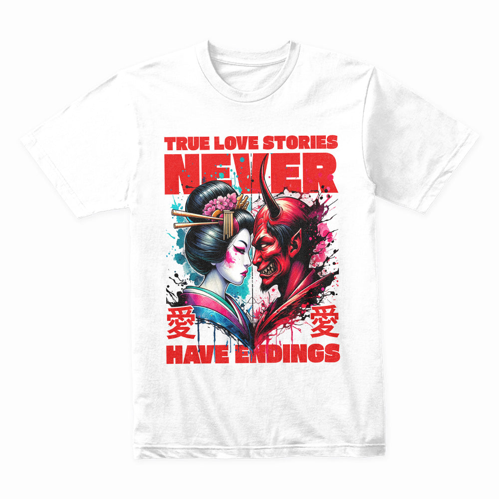 Eternal Paradox: Geisha & Oni Love Story Tee