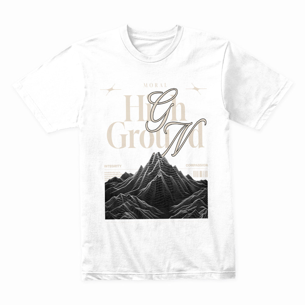 Moral High Ground: Integrity Peaks Tee