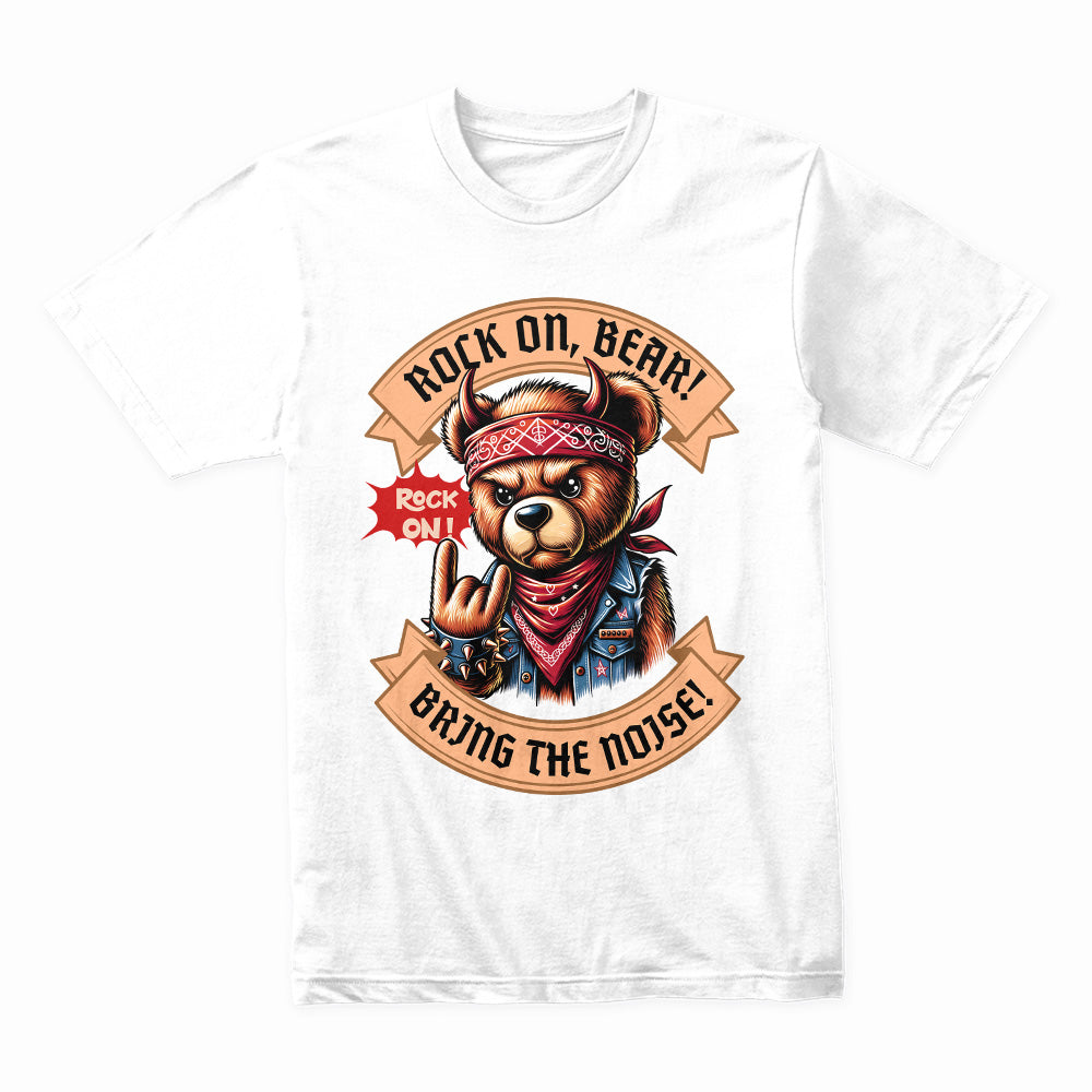 Rock On Bear: Rebel Riffmaster Tee