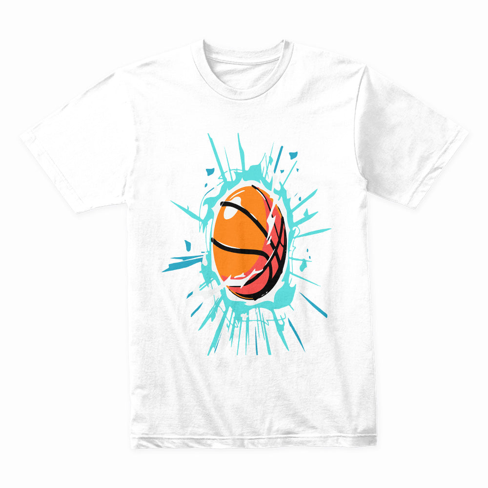 Slam Burst Basketball Tee