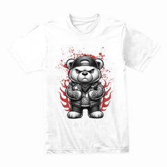 Hustle Bear: Optimistic Swagger Tee