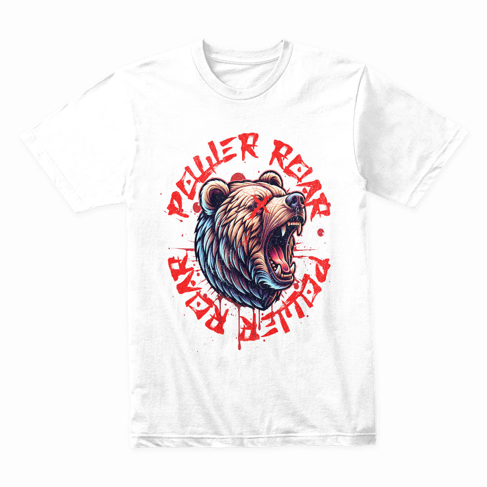 Savage Roar – Power Bear Graphic Tee