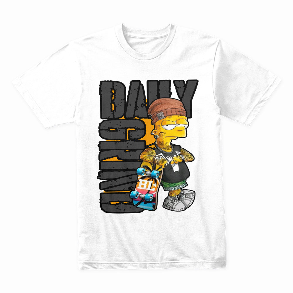 Street Hustler: Daily Grind Skater Tee