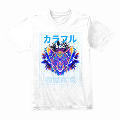 Neon Prism Pup Tee