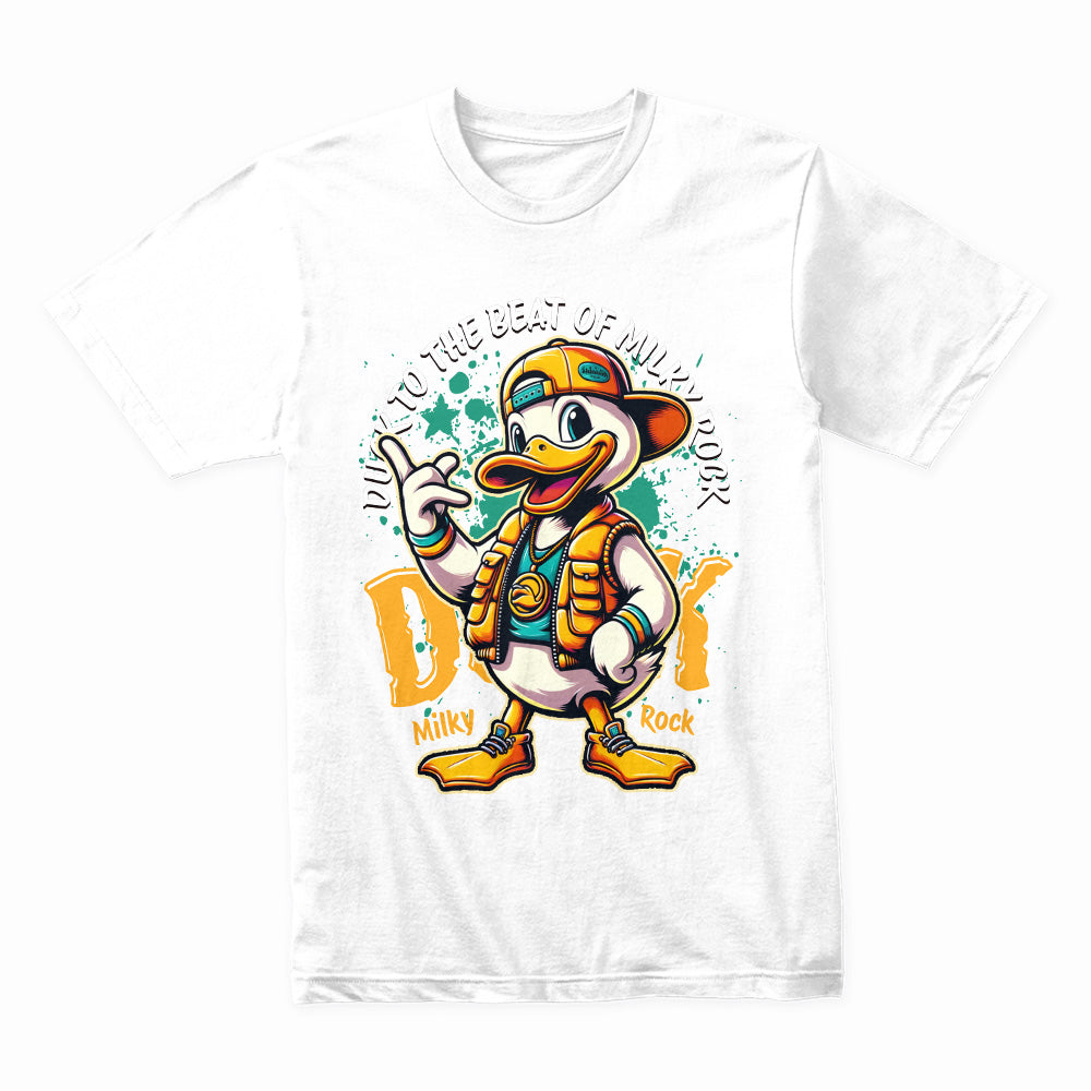 Milky Rock Duck Vibes Tee