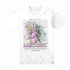Serpent Queen: Neon Medusa Streetwear Tee