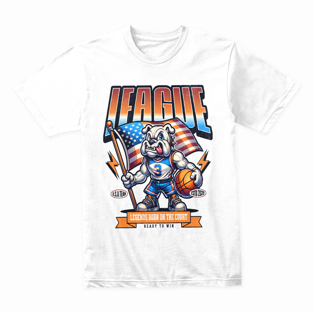 Patriot Hoops League Bulldog Tee