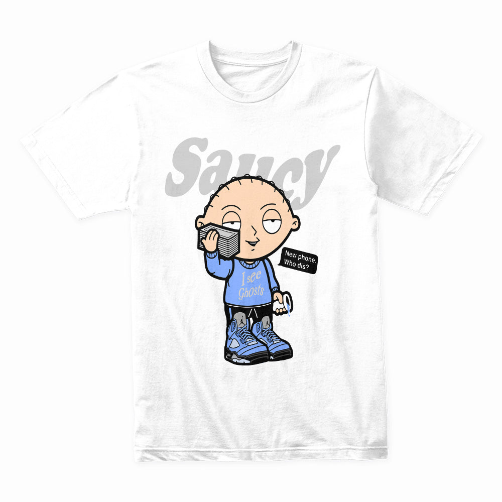 Saucy Stewie “Ghost Caller” Tee