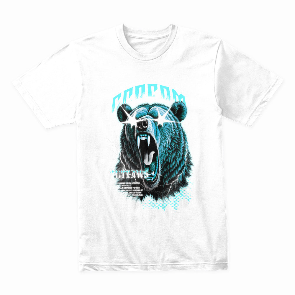 Outlaw Scream Bear Tee