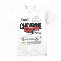 Cheyenne 400 SS Pickup Truck T-Shirt – Classic Power Muscle Edition