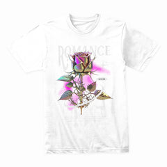 Vibrant Rose Graphic Tee
