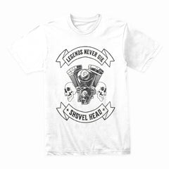 Legends Never Die Shovelhead Tee