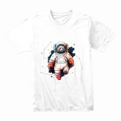 Stellar Bear" Astronaut Space Explorer Graphic Tee