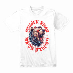 Primal Power Roar: Unleashed Bear Spirit Tee
